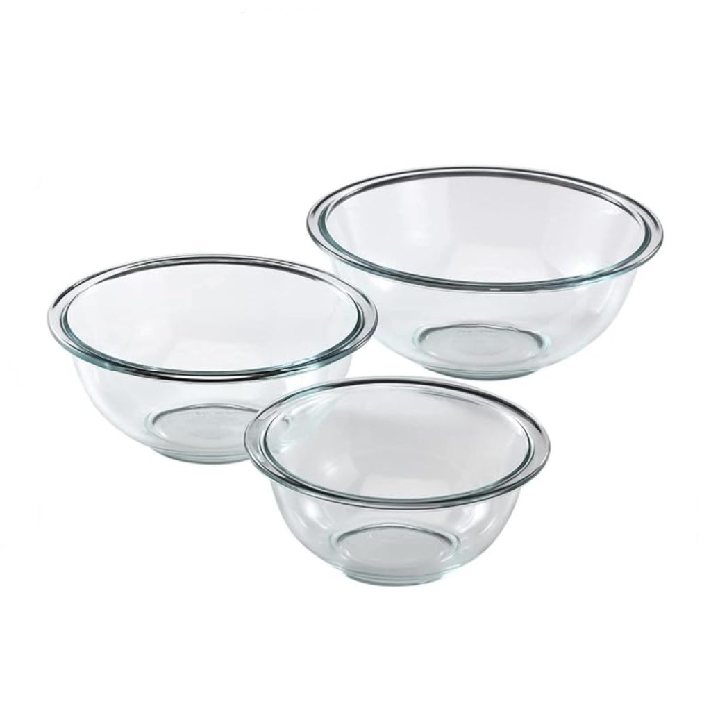 Pyrex Glass Mixing Bowls